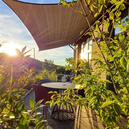 Odenwald-Lodge Mit Infrarotsauna Und E-Ladestation Im Naturpark Odenwald "Haus Himmelblau" Reichelsheim Экстерьер фото